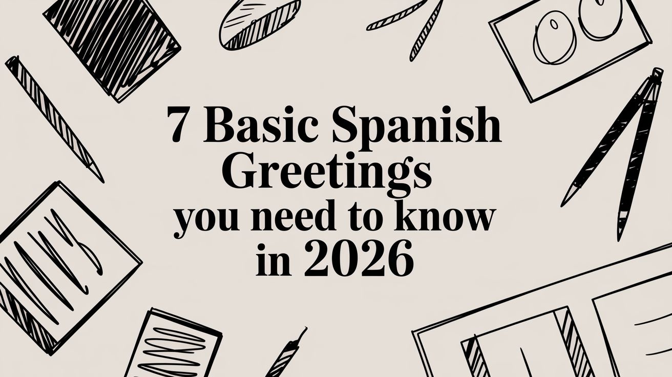 Basic Spanish Greetings: Meanings, When to Use Them and How to Reply