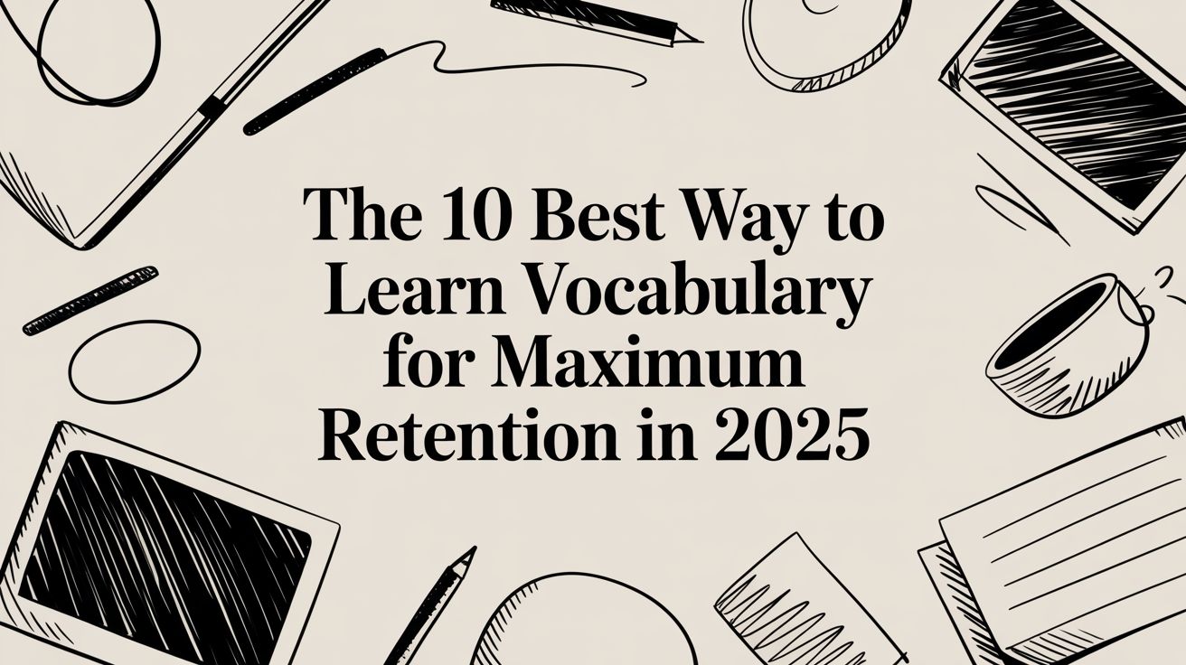 The Best Way to Learn Vocabulary in 2026