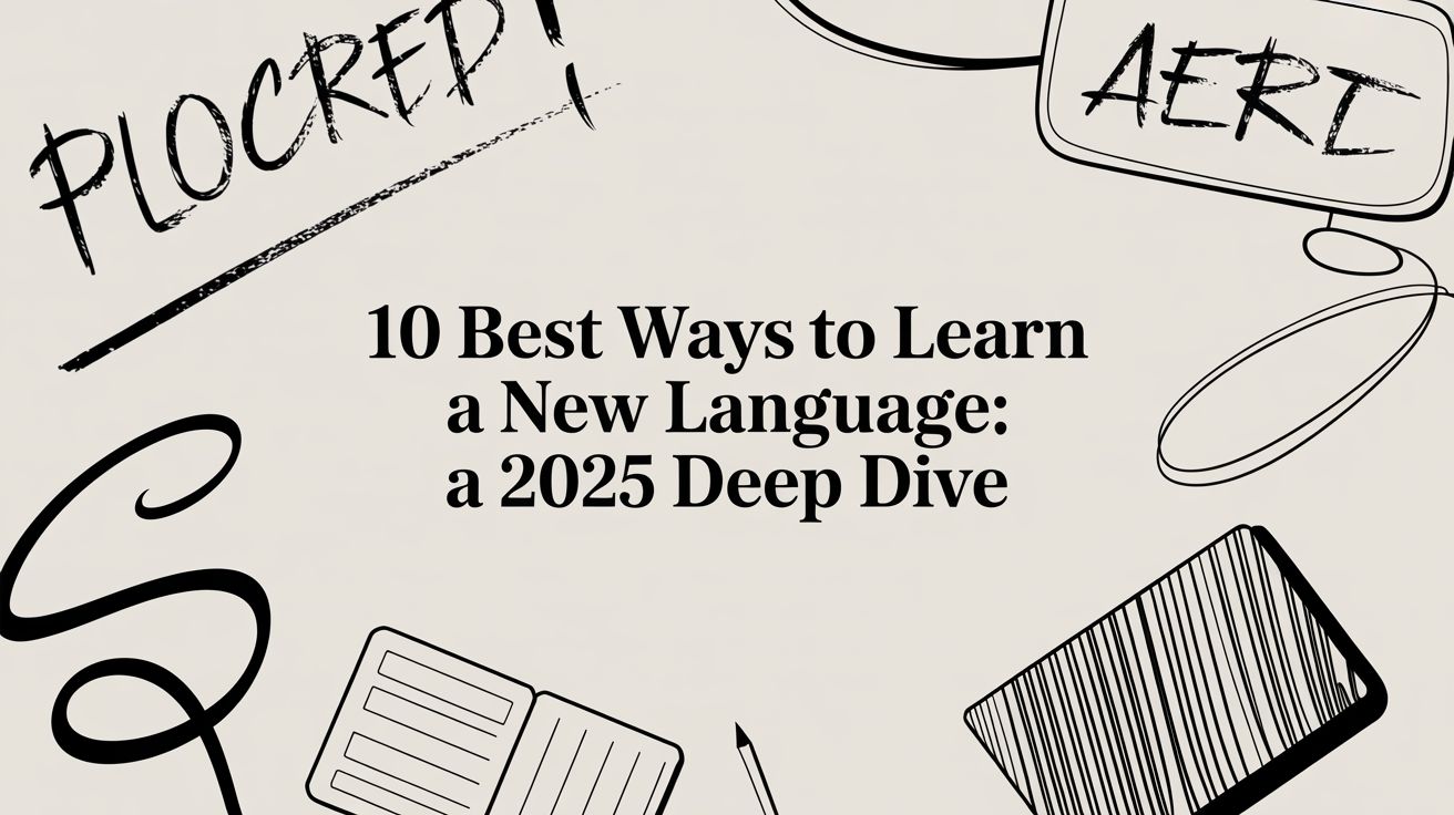 10 Best Ways to Learn a New Language: A 2026 Deep Dive