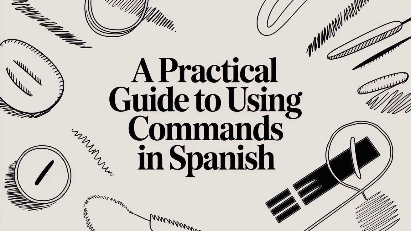 A Practical Guide to Using Commands in Spanish