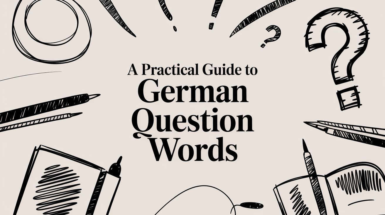 A Practical Guide to German Question Words