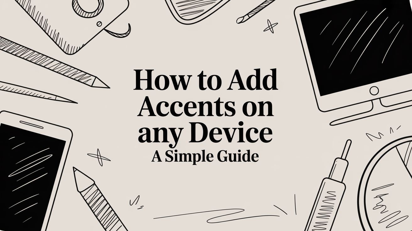 How to Add Accents on Any Device A Simple Guide