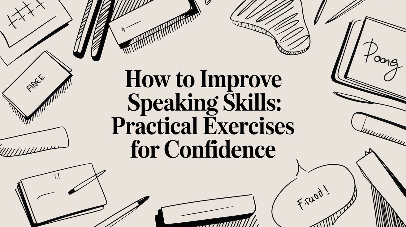 How to Improve Speaking Skills: Practical Exercises for Confidence