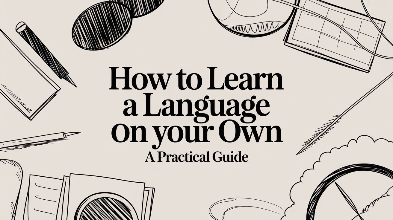 How to Learn a Language on Your Own a Practical Guide