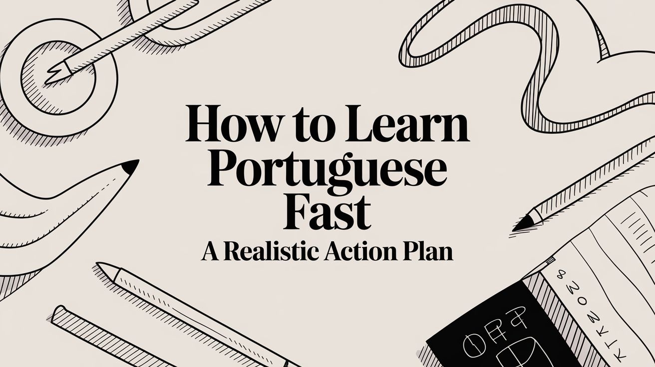 How to Learn Portuguese Fast A Realistic Action Plan