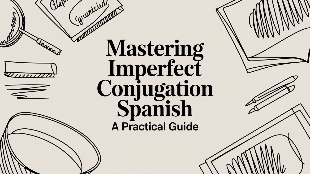 Spanish Imperfect Tense: Conjugation Chart, Uses and Examples