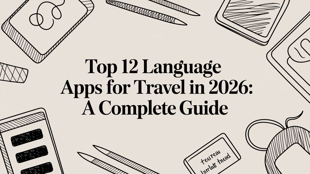 Top 12 Language Apps for Travel in 2026: A Complete Guide