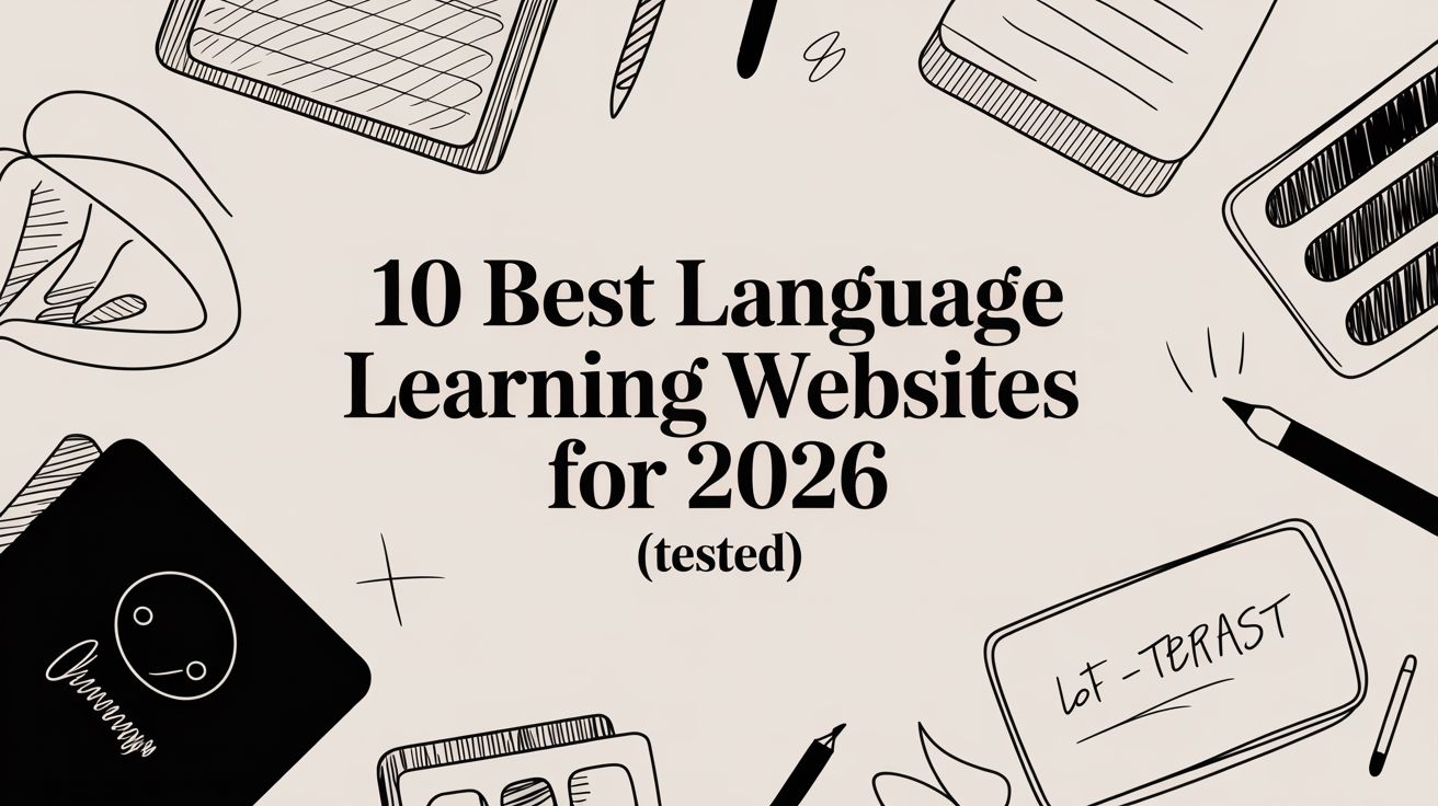 10 Best Language Learning Websites for 2026 (Tested)