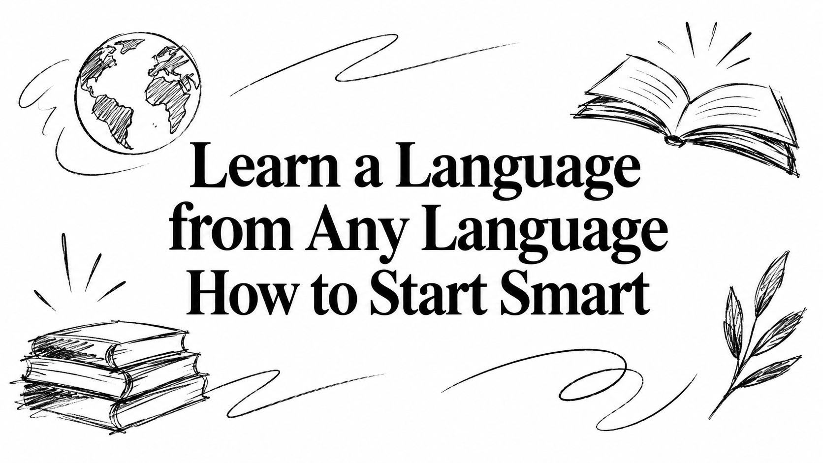 Learn a Language from Any Language How to Start Smart