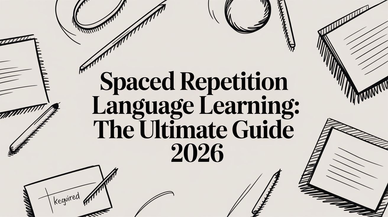Spaced Repetition Language Learning: The Ultimate Guide 2026